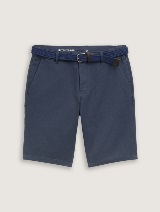 Pantaloni scurţi Chino texturaţi - Albastru_6538442