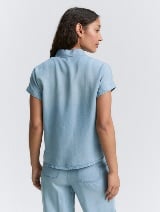 Bluza tencel - Plava_3550815