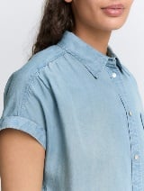 Bluza tencel - Plava_3550815