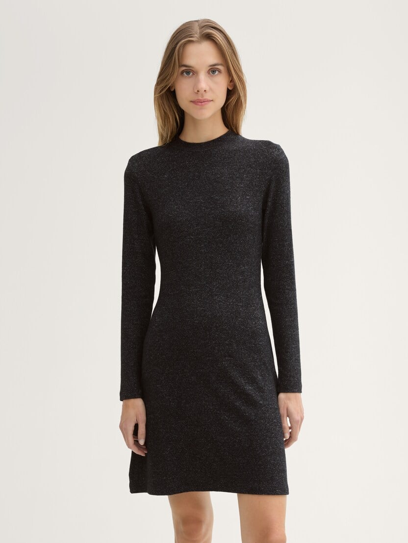  Rochie confortabilă - Gri-1044174-10522-16