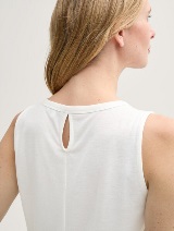 Top od jacquard tkanine - Bijela_4089623
