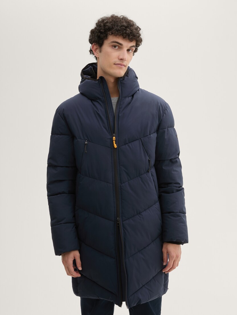  Parka tip balon - Albastru-1041777-10668-16