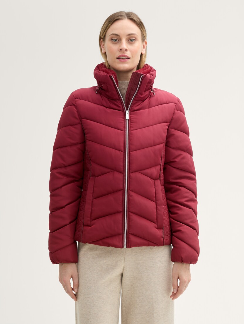  Jachetă puffer de iarnă - Roşu-1042909-35930-16