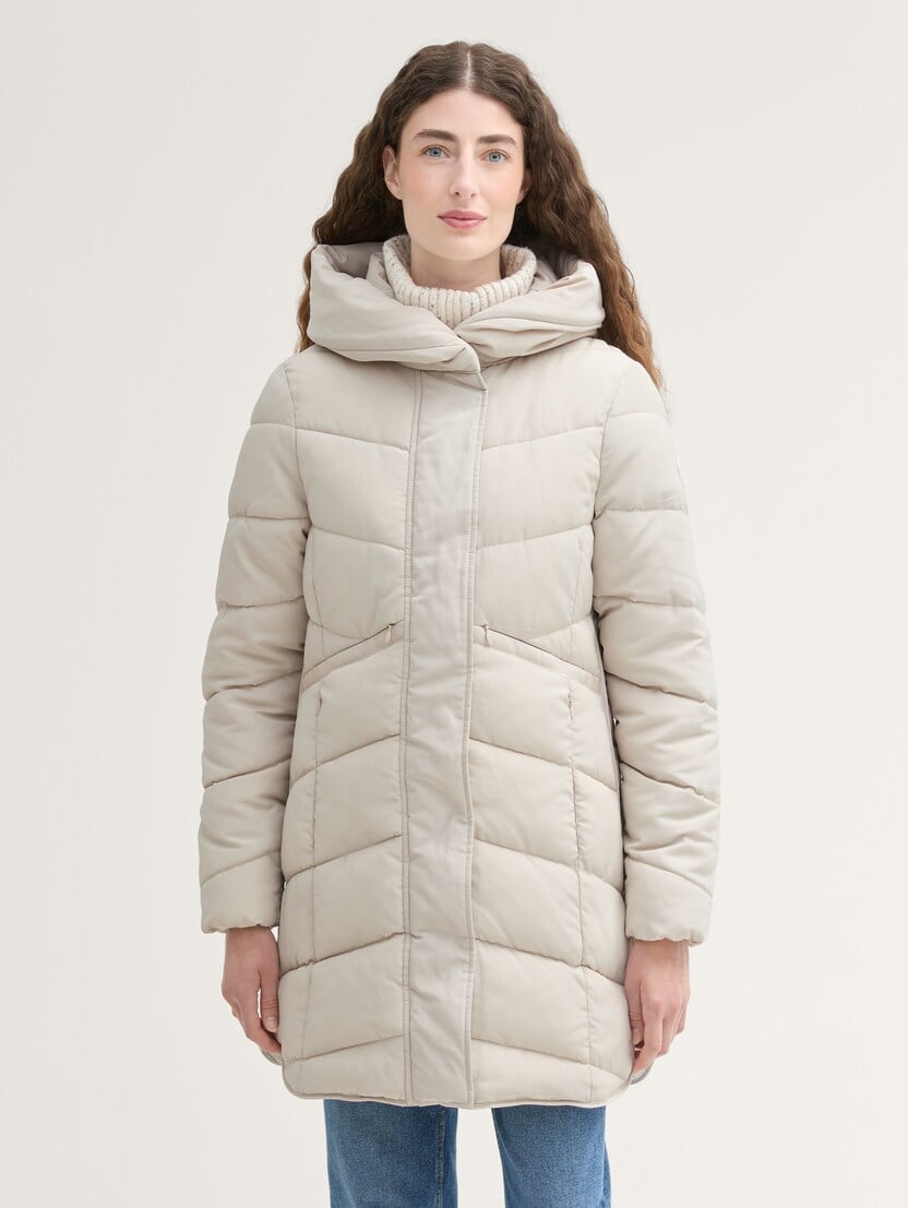  Zimski plašč - Bež-1042914-12365