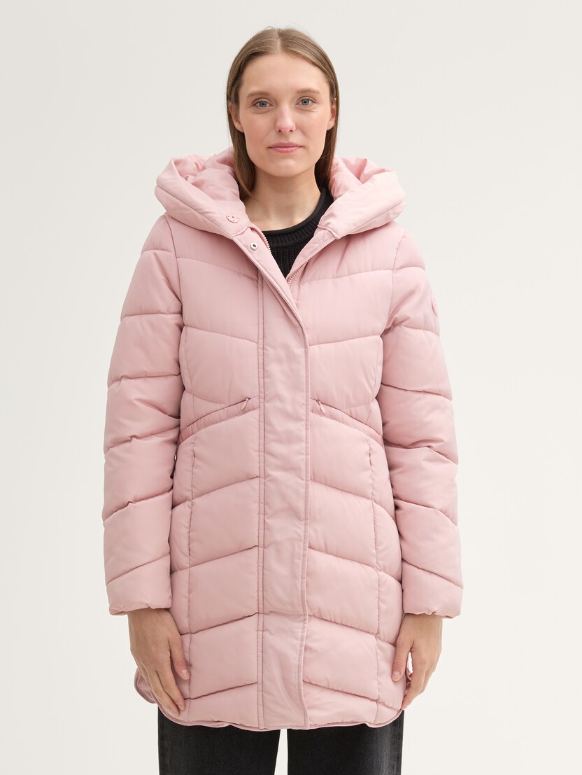  Palton puffer de iarnă - Roz-1042914-12790-16
